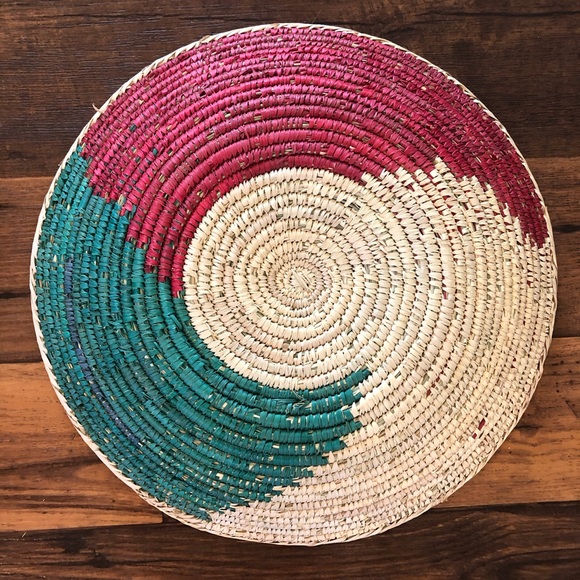 Southwest style boho wall basket! - Picture 3 of 4